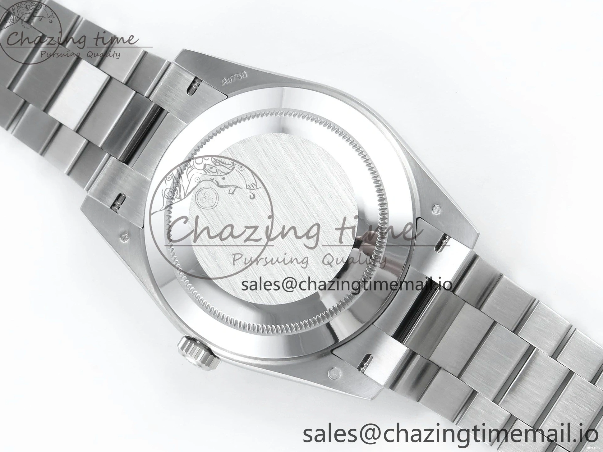 MiroTime 0219 Youthful Day Date 40 SS 228239 Noob 1:1 Best Edition Blue Roman Dial on President Bracelet A2836 (Gain Weight) 812